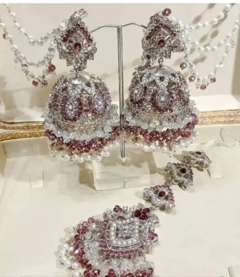 Very pretty Hotselling noratan jhumka tika